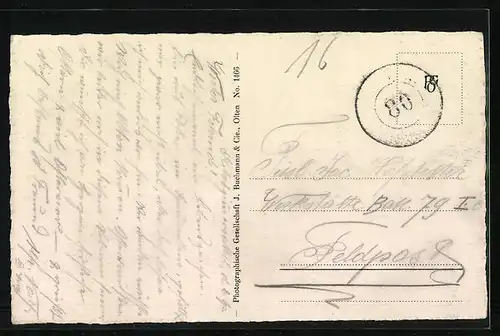 AK Hägendorf, Blick auf das Sanatorium Allerheiligen