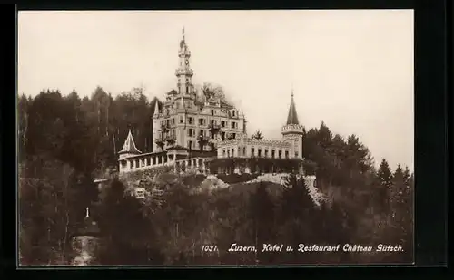 AK Luzern, Hotel und Restaurant Chateau Gütsch