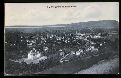 AK St. Margrethen / Rheintal, Ortsansicht