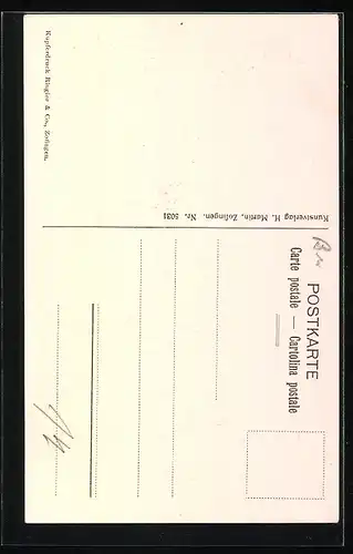 AK Zofingen, Teilansicht mit Kirche