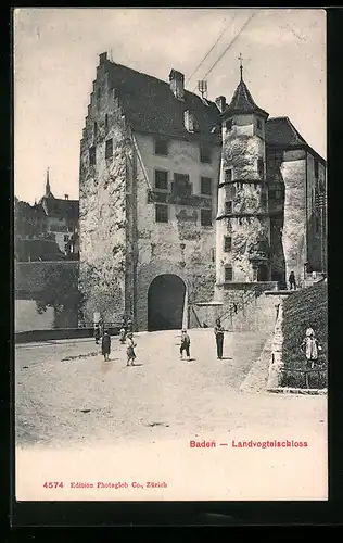 AK Baden, Landvogteischloss