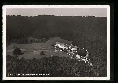 AK Aarau, Heilstätte Barmelweid mit umliegendem Wald
