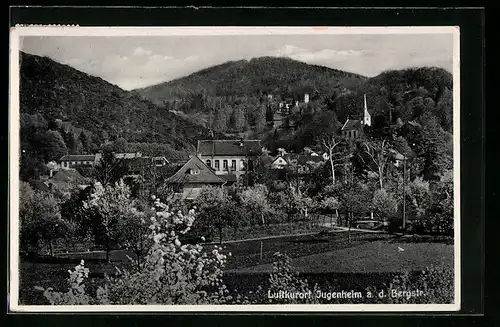 AK Jugenheim a. d. Bergstr., Panorama