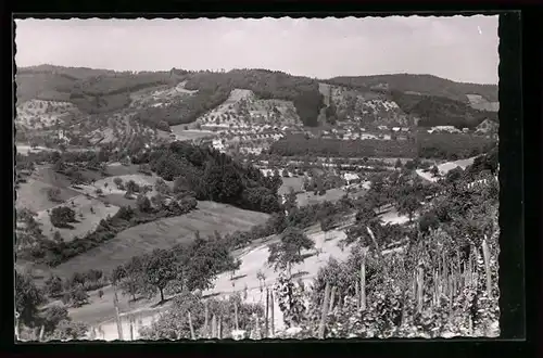 AK Ödsbach, Ortsansicht aus der Ferne