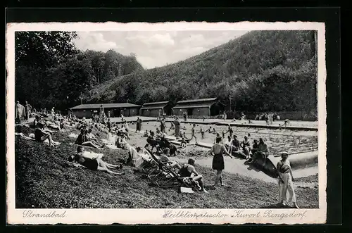 AK Rengsdorf, Strandbad im Wald