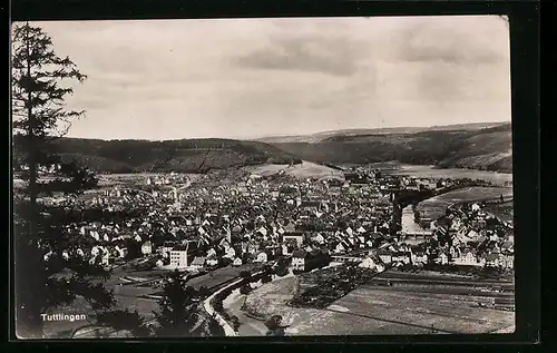 AK Tuttlingen, Ortsansicht mit Weitblick