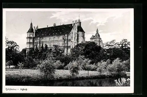 AK Güstrow, Blick auf das Schloss