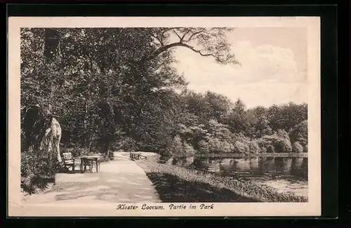 AK Kloster Loccum, Partie im Park