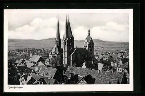 AK Gelnhausen, Blick auf den Dom