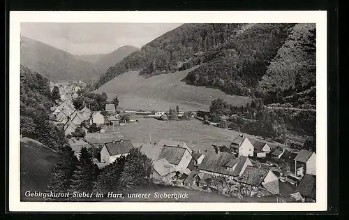 AK Sieber /Harz, Unterer Sieberblick