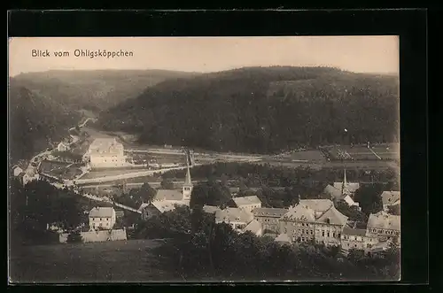 AK Schleiden, Blick vom Ohligsköppchen