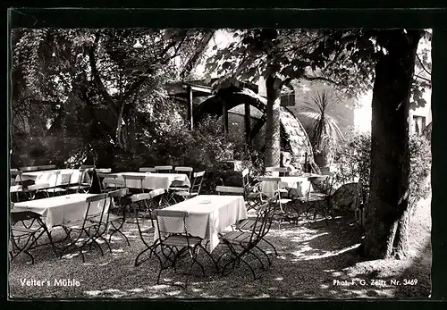 AK Zell /Bensheim, Vetters Mühle, Aussenbereich