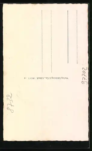 AK Münnerstadt, Blick auf die Pfarrkirche