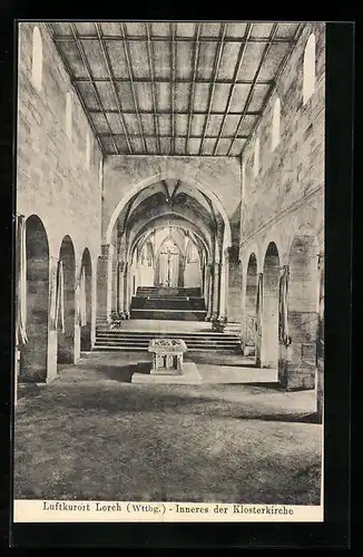 AK Lorch (Wttbg.), inneres der Klosterkirche