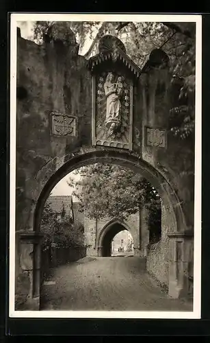 AK Münnerstadt, am Jörgentor