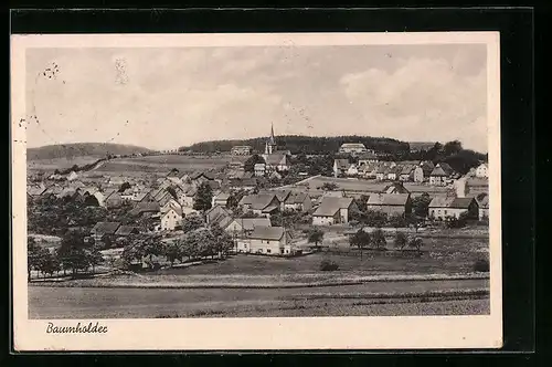 AK Baumholder, Gesamtansicht aus der Vogelschau