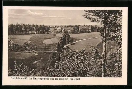 AK Hohenstein-Ernstthal, Bethlehemstift im Hüttengrunde