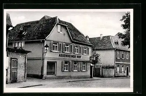 AK Frankfurt-Rödelheim, Gasthof Assenheimer Hof