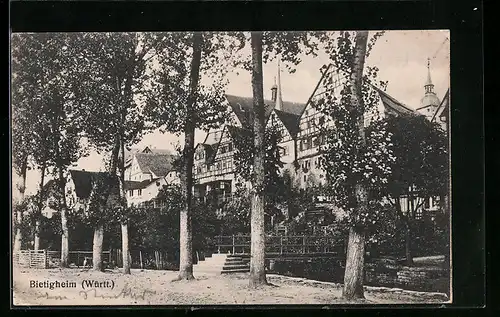 AK Bietigheim, Villen an der Strasse