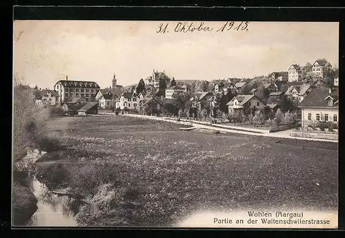 AK Wohlen, Partie an der Waltenschwilerstrasse