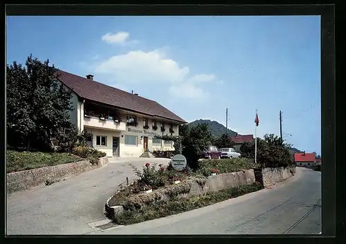 AK Thalheim, Restaurant Weingarten bei Sonnenschein