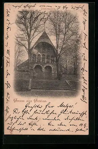 AK Goslar, Ansicht der Domkapelle