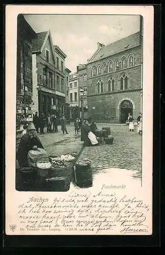 AK Aachen, Partie am Fischmarkt