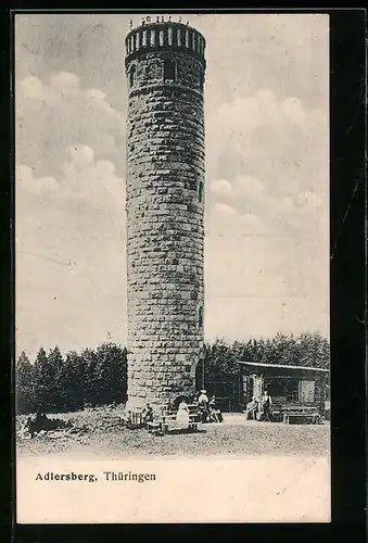 AK Vesser, Aussichtsturm auf dem Adlersberg