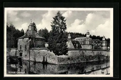 AK Crottorf, Blick auf Schloss Crottorf