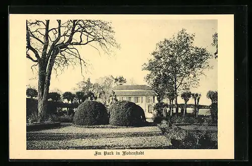 AK Hohenstadt, am Park