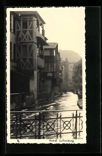 AK Freiburg, Blick auf einen Kanal