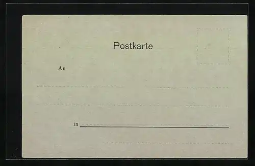 Mondschein-AK Berlin, Zeughaus und Kutsche