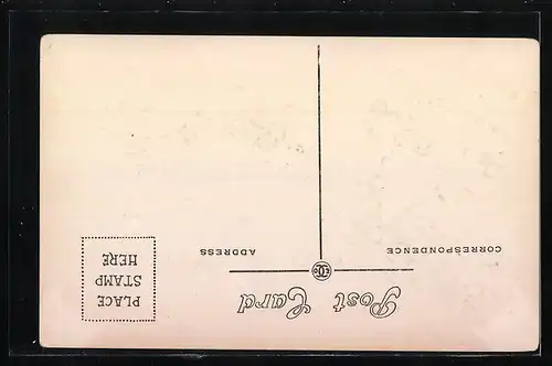 AK Weihnachtsmann mit Stechpalmenzweigen