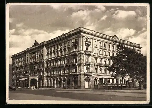 AK Berlin, Hotel Kaiserhof am Wilhelmplatz