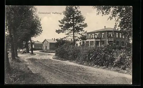 AK Ostseebad Haffkrug, Pfad am Stadtrand