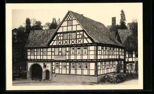 AK Suhler-Neundorf, Blick auf den Gasthof