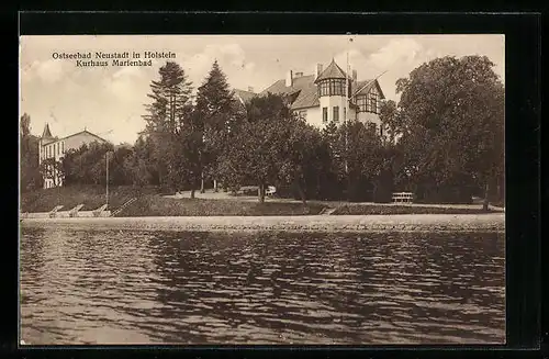 AK Neustadt, Hotel Marienbad am Wasser