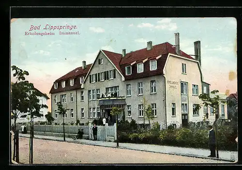 AK Bad Lippspringe, Hotel Erholungsheim Immanuel