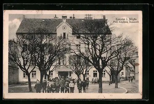 AK Kempten i. Allgäu, Prot. Schulhaus, Lazarett