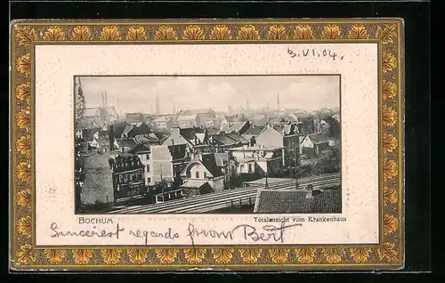 AK Bochum, Totalansicht vom Krankenhaus