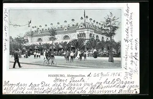 AK Hamburg-Neustadt, Alsterpavillon