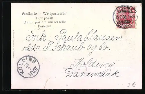 AK Hamburg-Neustadt, Alsterpavillon