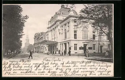 AK Hamburg-St.Georg, Deutsches Schauspielhaus