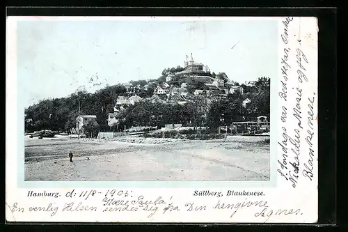 AK Hamburg-Blankenese, Der Süllberg