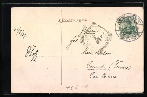 AK Köln a. Rh., Der Bahnhof