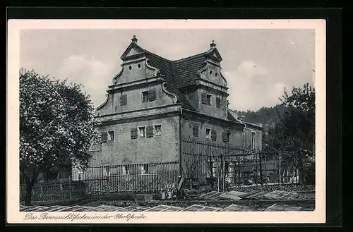 AK Oberlössnitz, am Bennoschlösschen