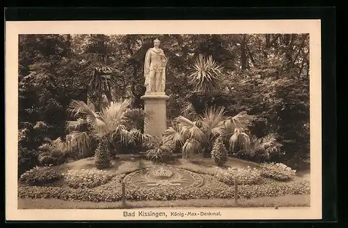 AK Bad Kissingen, König-Max-Denkmal