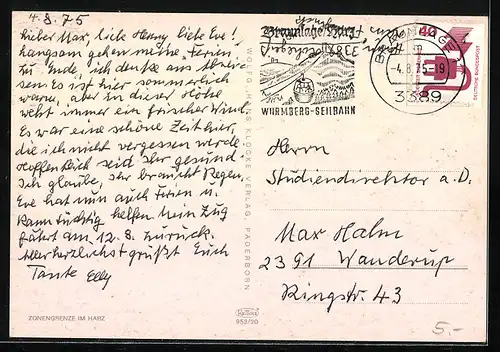 AK Zonengrenze im Harz