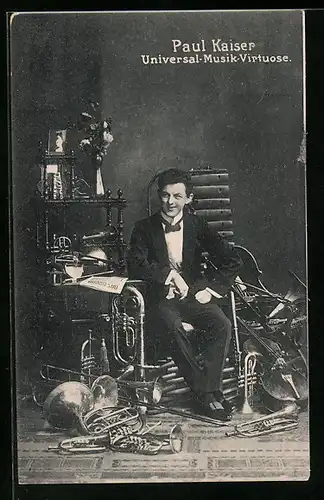 AK Paul Kaiser, Universal-Musik-Virtuose