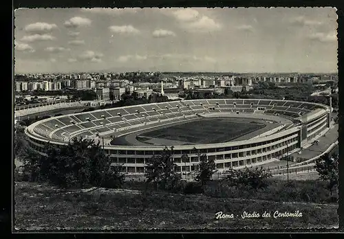AK Rom, Blick zum Olympischen Stadion